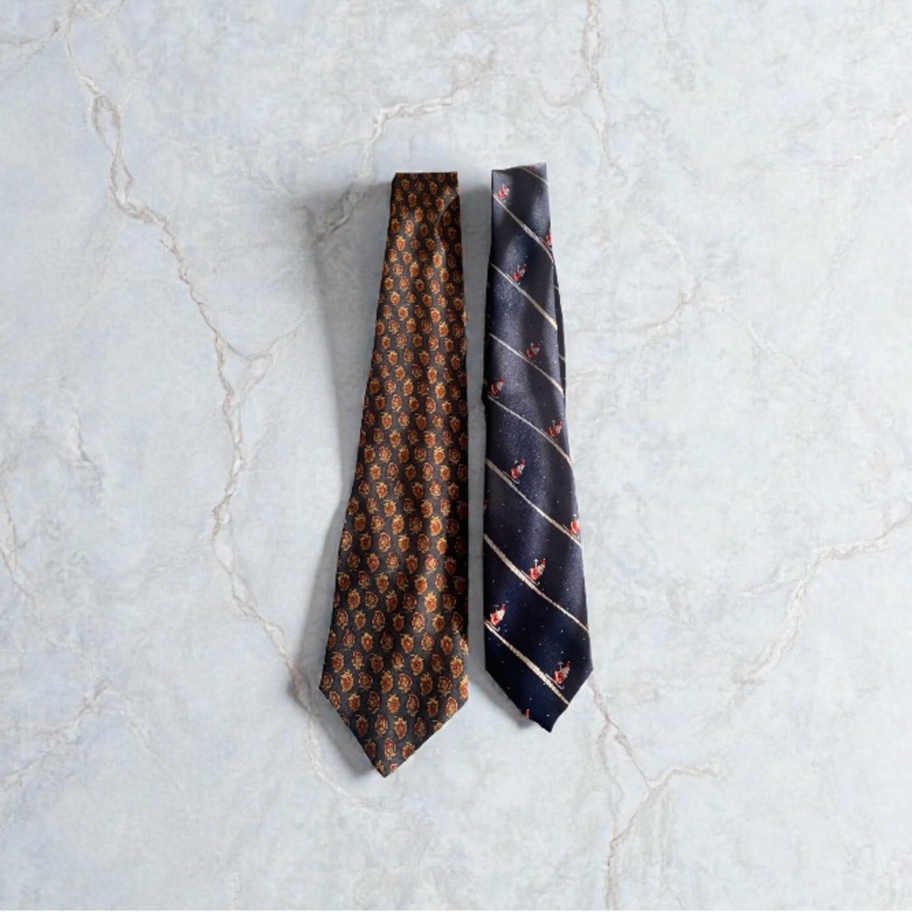 Elegant Brown and Black Ties Set , 6 ties for 50 bucks all 8$ all good condition